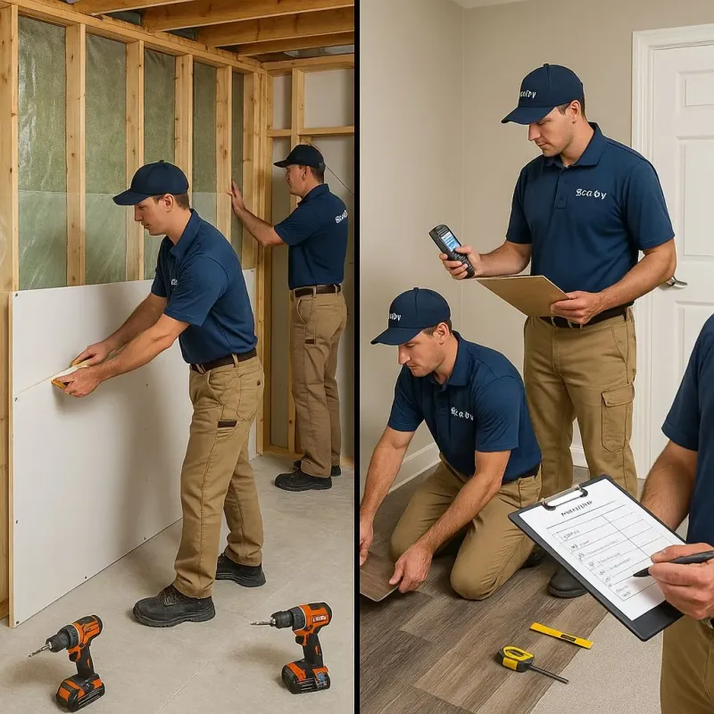 Repairs and Reconstruction process in Corning, AR